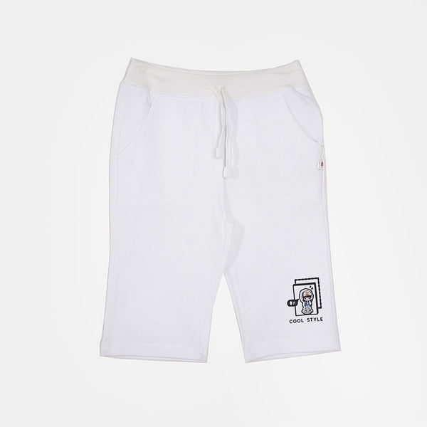 Boys White Shorts