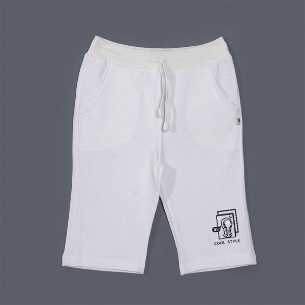 Boys White Shorts