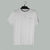 Gravity White Round Neck T-Shirt