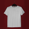 Gravity White Round Neck T-Shirt