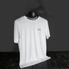 Gravity White Round Neck T-Shirt