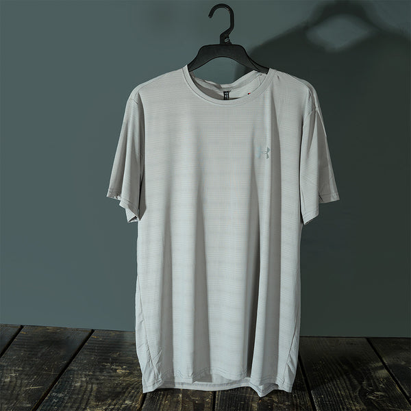 Gravity Grey Round Neck T-Shirt
