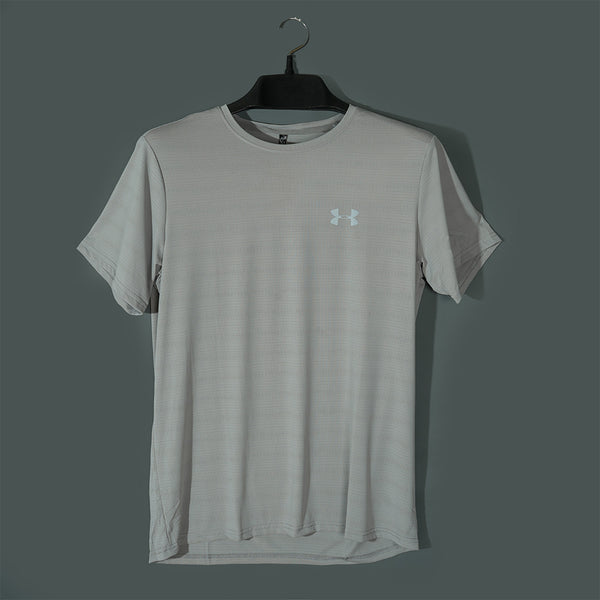Gravity Grey Round Neck T-Shirt