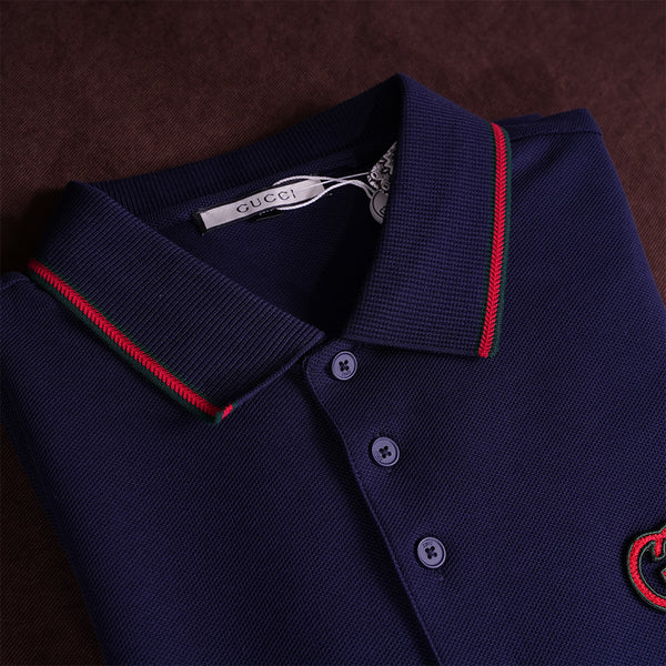 Gravity Blue Polo T-Shirt