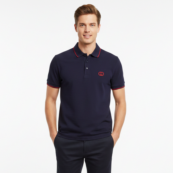 Gravity Blue Polo T-Shirt
