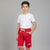 Boys Red Shorts