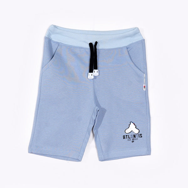 Boys Sky-Blue Shorts