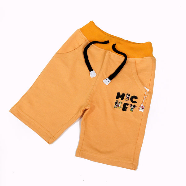 Boys Light Orange Shorts