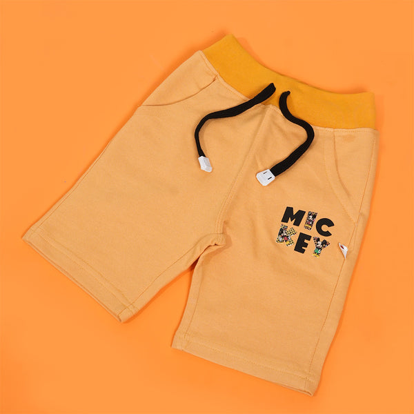 Boys Light Orange Shorts