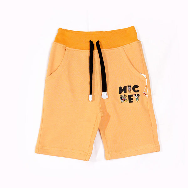 Boys Light Orange Shorts
