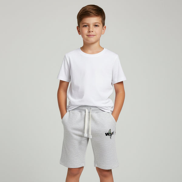 Boys Light Grey Shorts