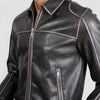Men Black Leather Jacket