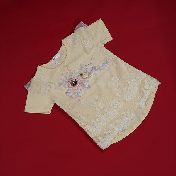 Girls Light Yellow Shirt