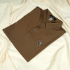 Gravity Brown Polo T-Shirt