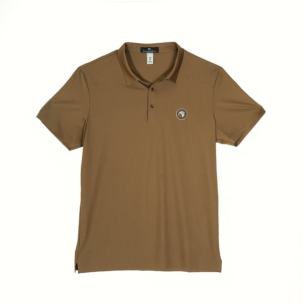 Gravity Brown Polo T-Shirt