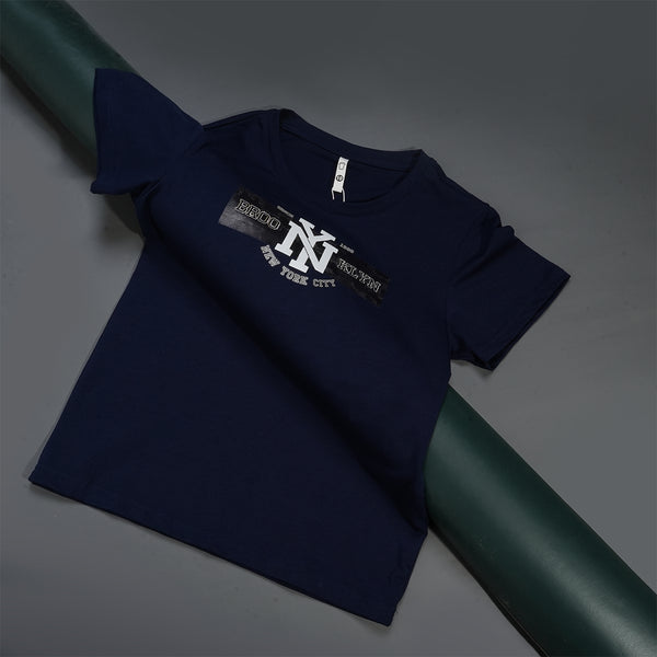 Boys Graphic Blue T-Shirt