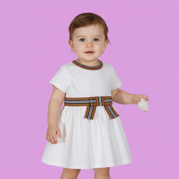 Girls White Frock