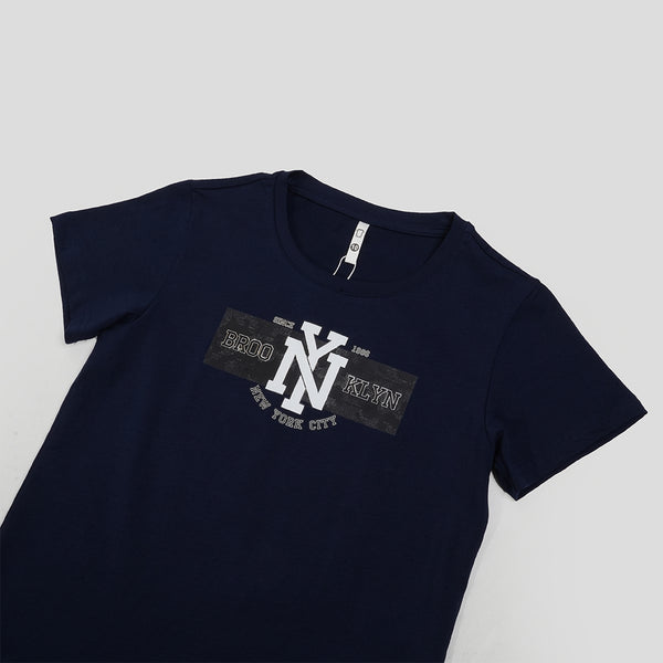 Boys Graphic Blue T-Shirt