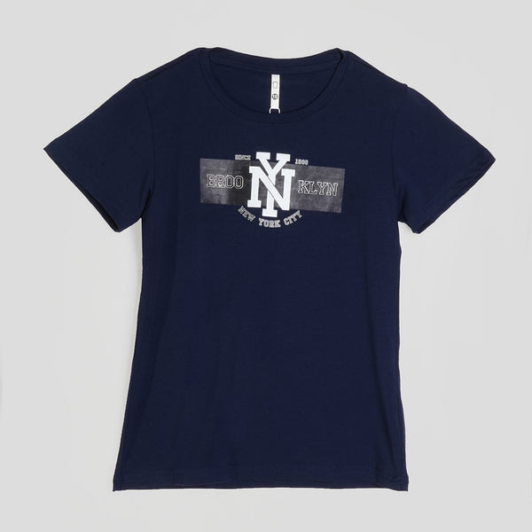 Boys Graphic Blue T-Shirt