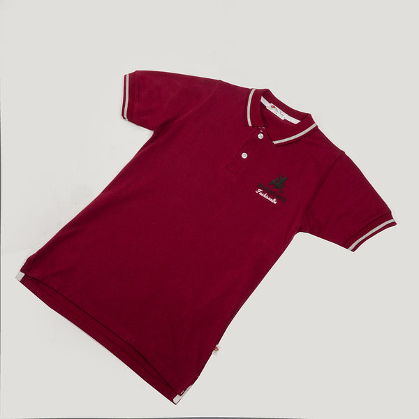 Boys Polo Red T-Shirt