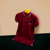 Boys Polo Red T-Shirt