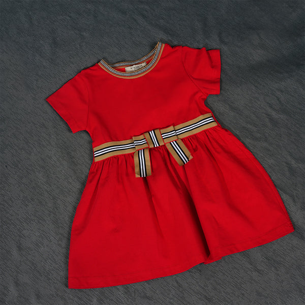 Girls Red Frock
