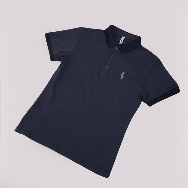 Boys Blue Polo T-Shirt