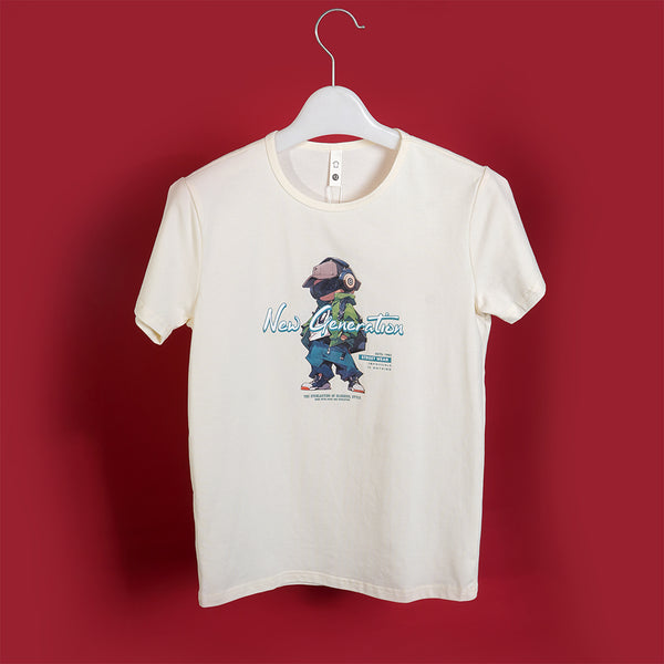 Boys Off White Graphic T-Shirt