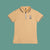 Boys Beige Polo T-Shirt