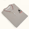 Boys Grey Polo T-Shirt