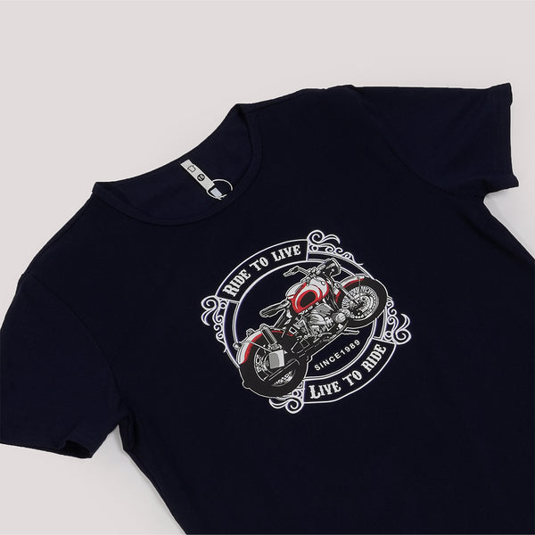 Boys Black Graphic T-Shirt