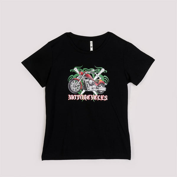 Boys Black Graphic T-Shirt