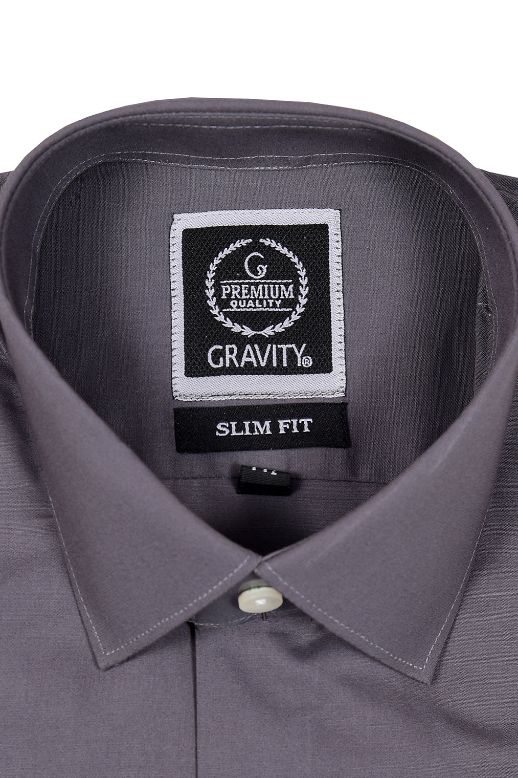 Gravity Men Dress Shirt Dark Grey 52670-52678