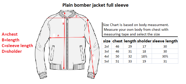 Plain Bomber Jacket - 46401
